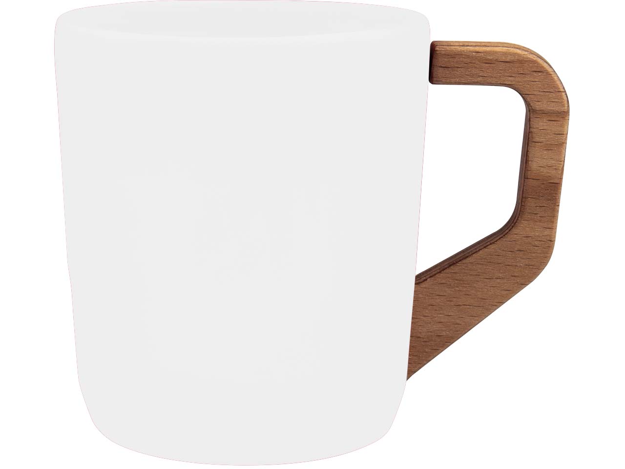 Keramiktasse "Woody" 330 ml, white