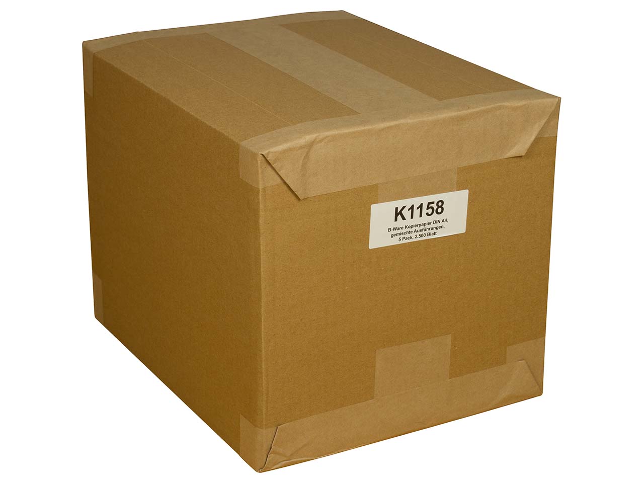 B-Ware Kopierpapier DIN A4, 5 Pack, 2.500 Blatt