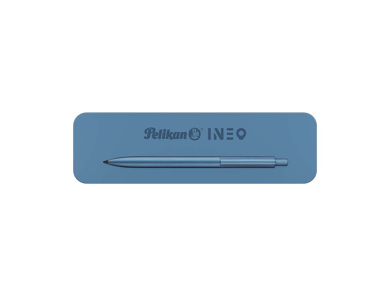 Pelikan Ineo® Endless Bleistift HB, Gehäuse aus Metall, im Etui, ozeanblau