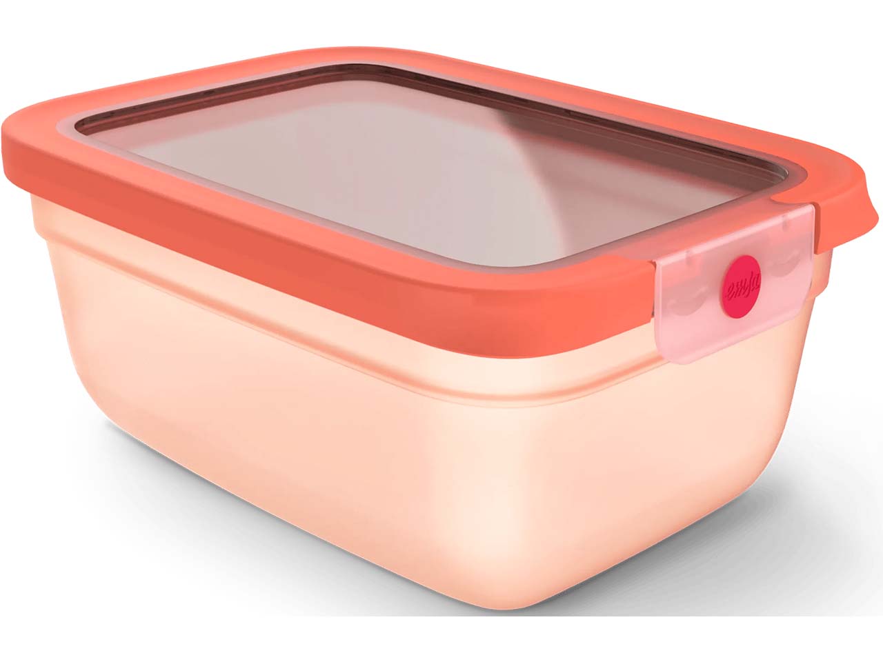 EMSA Frischhaltedose "oneClick" aus Kunststoff, 1,5 l, orange