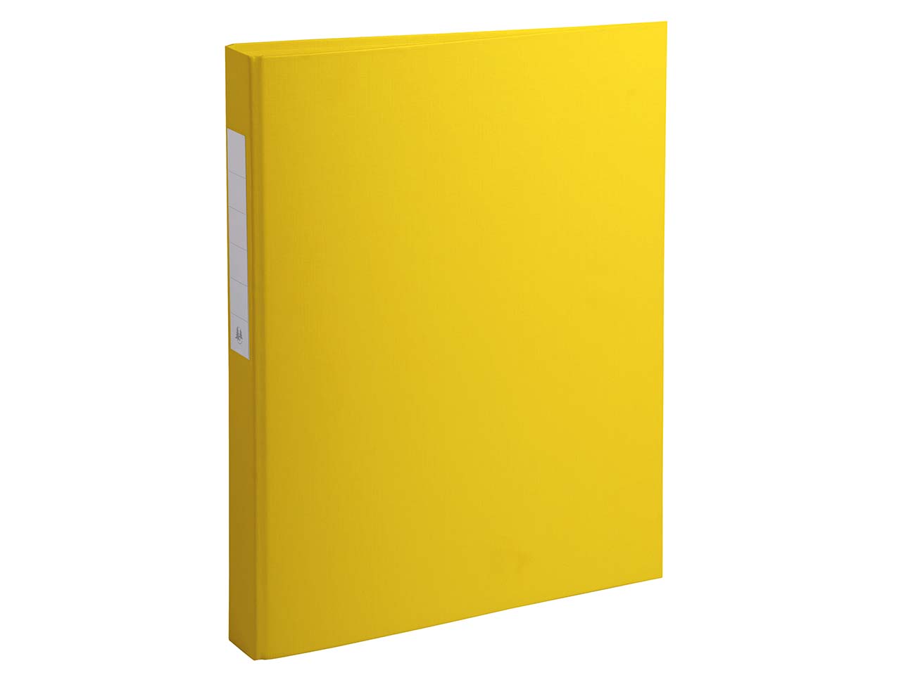 10 Exacompta Ringbücher aus kaschiertem Karton, DIN A4, 2 Ringe, RB 40 mm, gelb