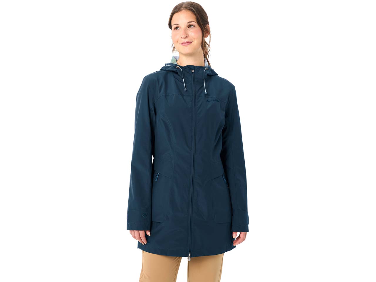 VAUDE Damen-Parka "Skomer II" mit 2 Fronttaschen, dark sea, Gr. 38