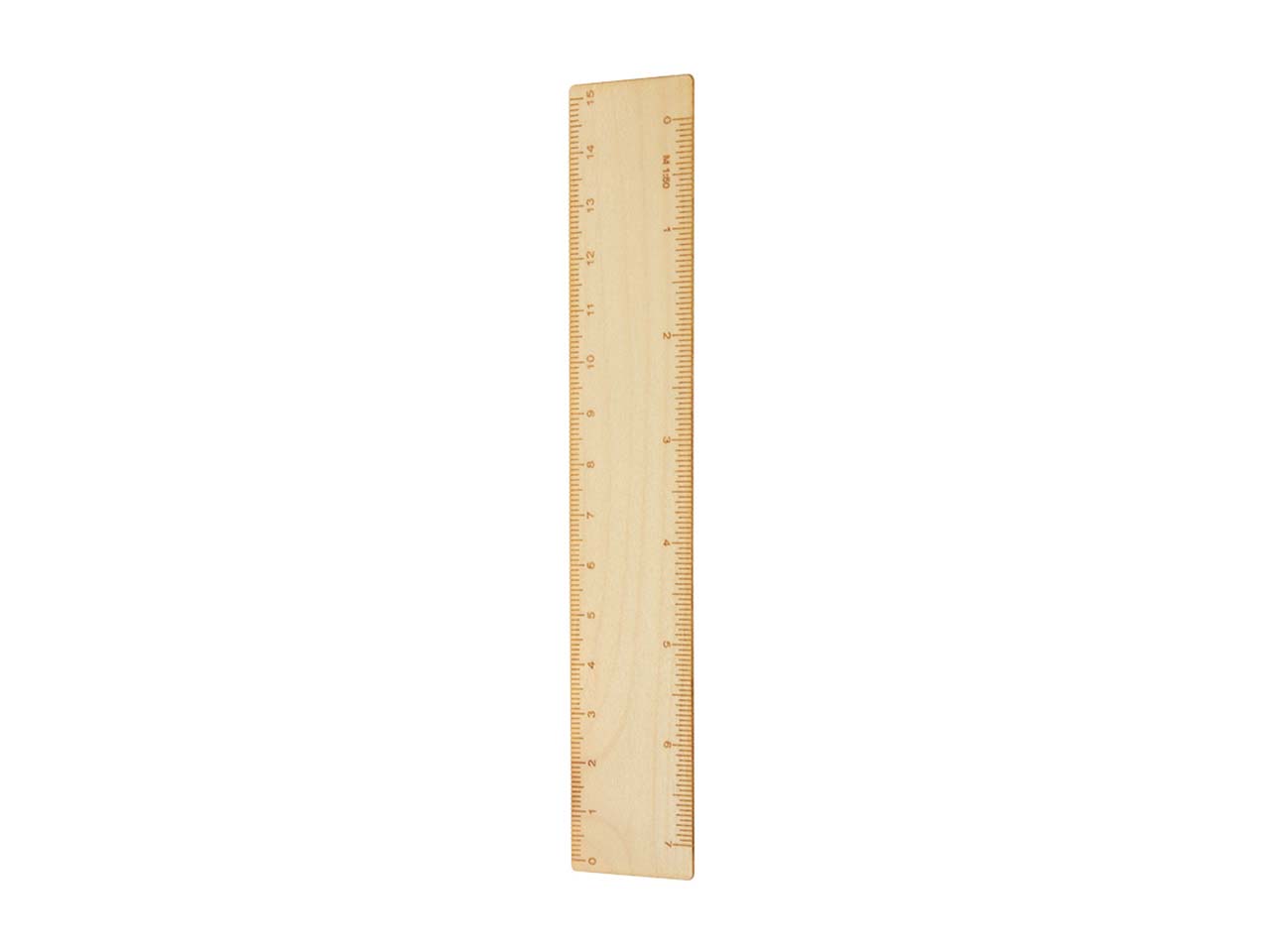 Holzlineal 'Pico' Ahorn 15 cm