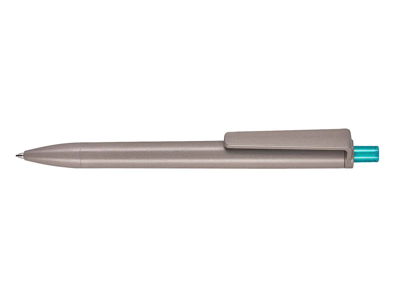 RITTER PEN Kugelschreiber 'ALGO PEN' algobraun/transparent türkis