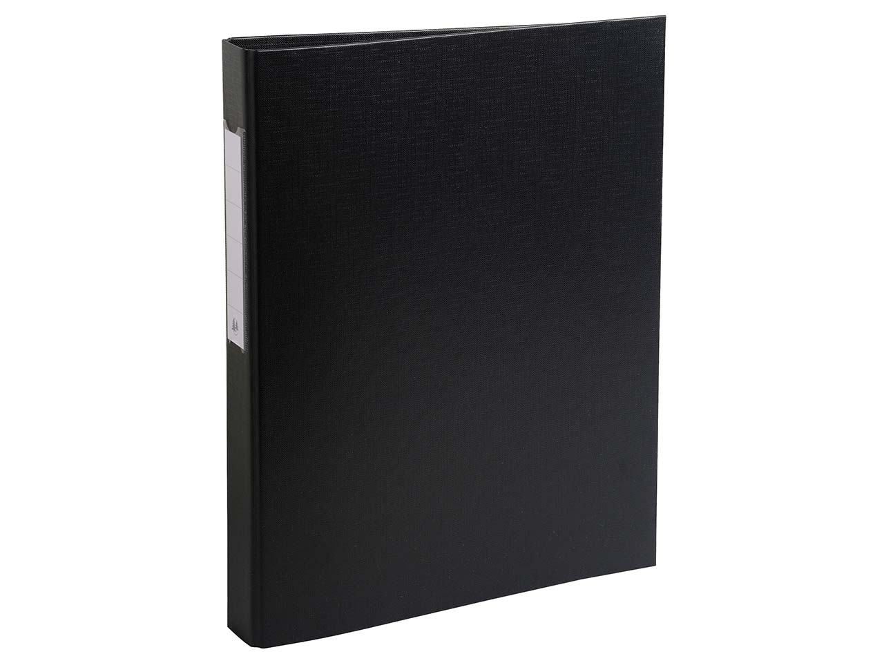 10 Exacompta Ringbücher aus kaschiertem Karton, DIN A4, 2 Ringe, RB 40 mm, schwarz