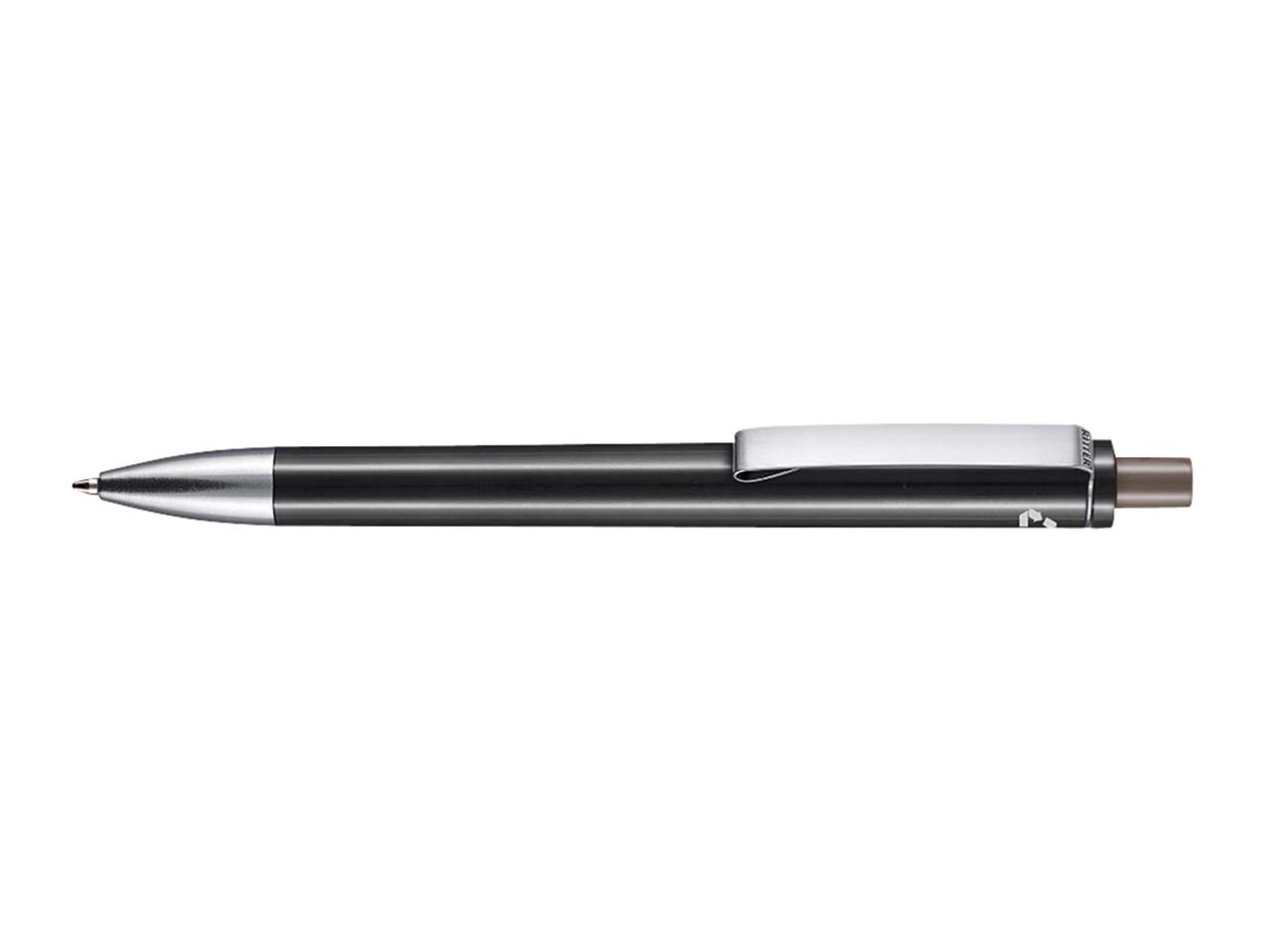 RITTER PEN Kugelschreiber 'EXOS RECYCLED' schwarz recycled/sienna