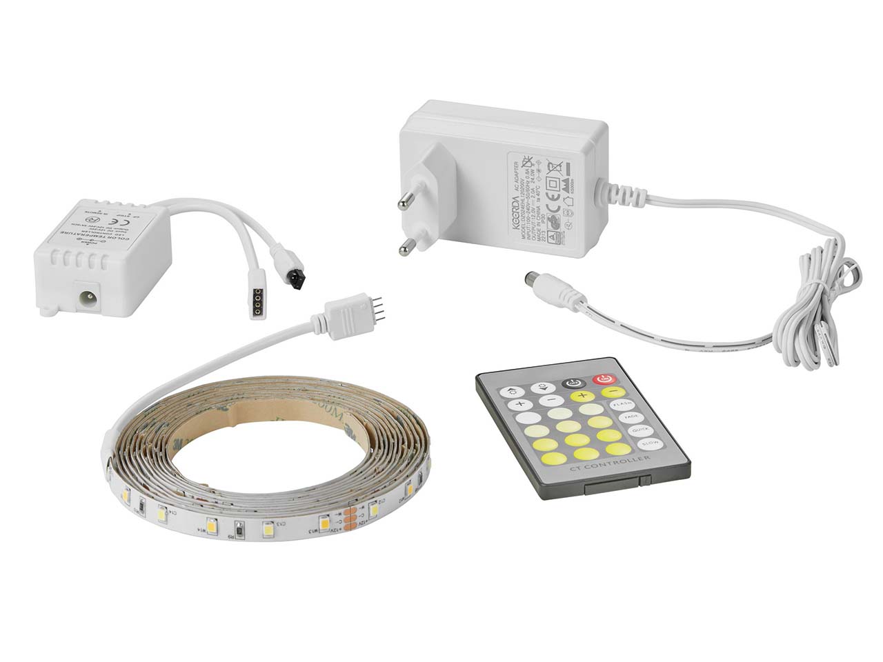 Nordlux LED-Streifen, 2700-6000K, mit Fernbedienung, 3m