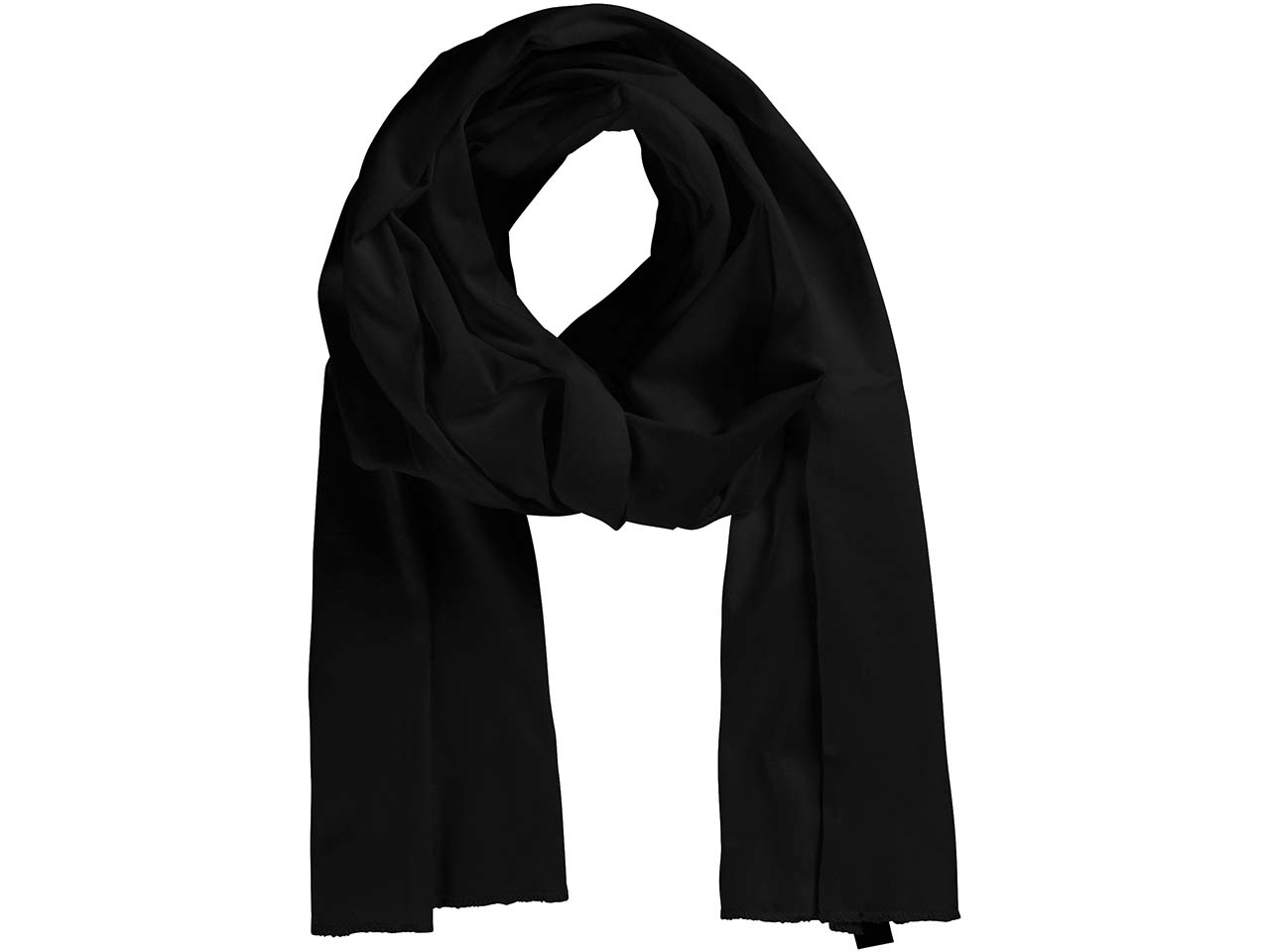 Neutral Schal aus Bio-Baumwolle, black