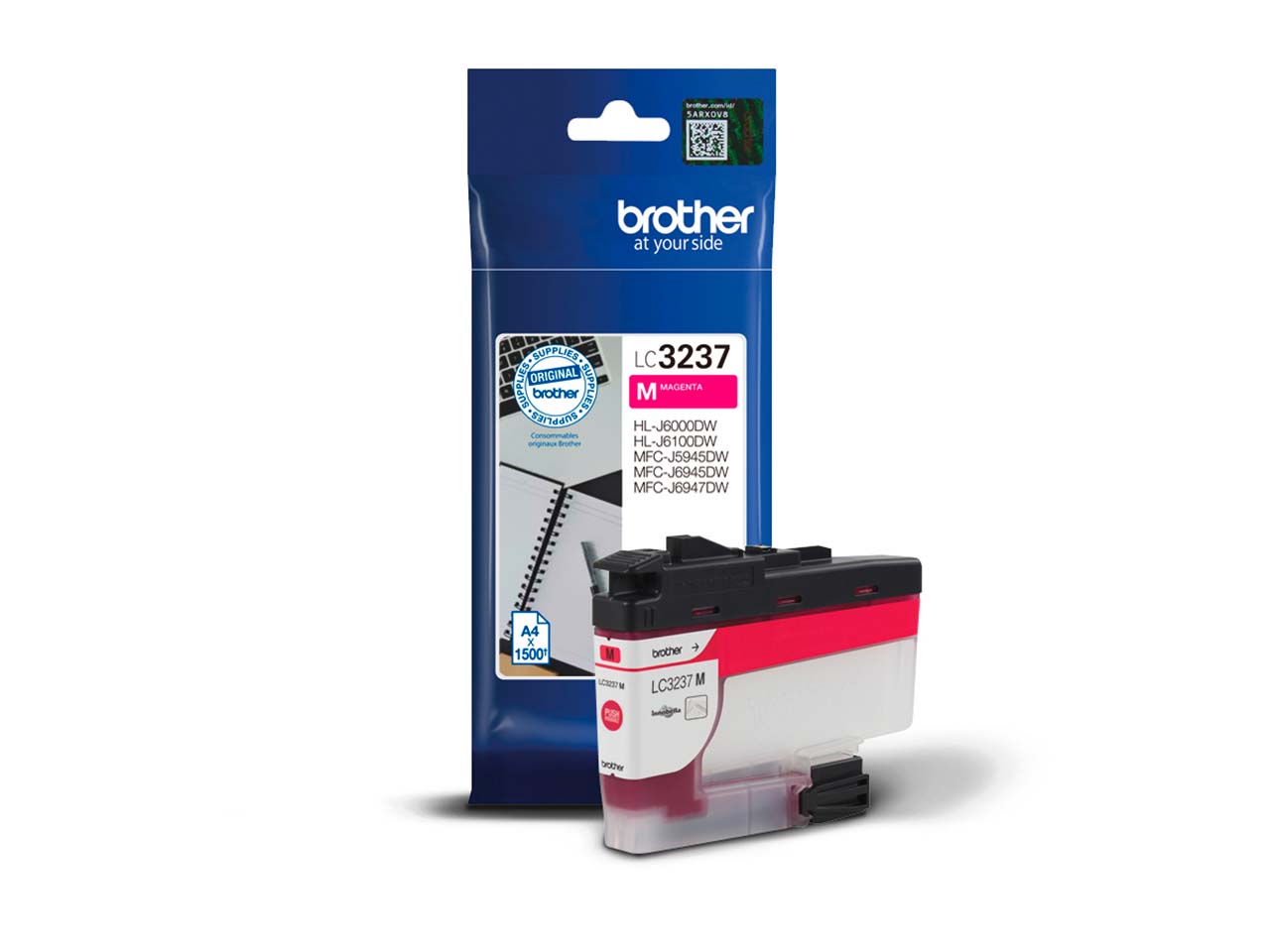 Brother Tintenpatrone LC-3237M magenta