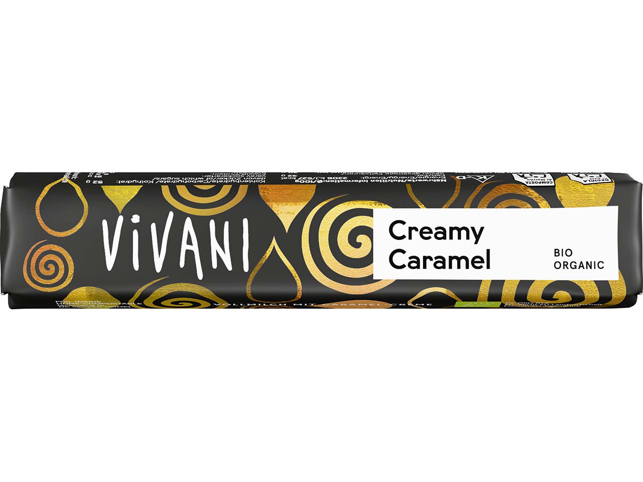 VIVANI Bio-Schokoriegel "Creamy Caramel", 40 g