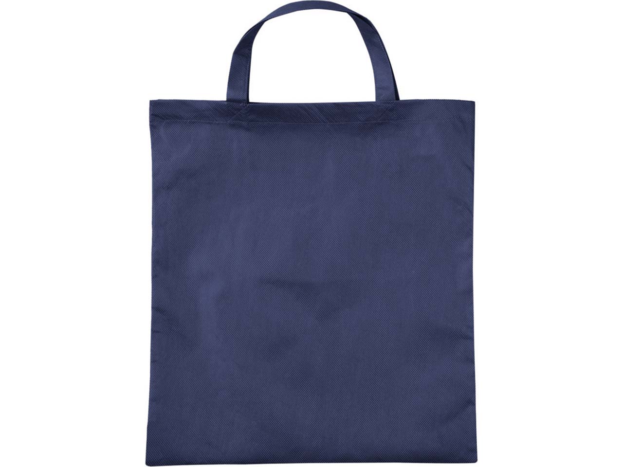 PP-Taschen, dunkelblau 38x42 cm mit zwei kurzen Henkeln