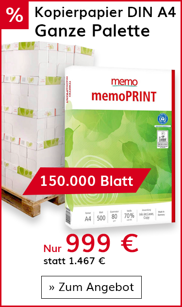 memo Recycling-Kopierpapier 